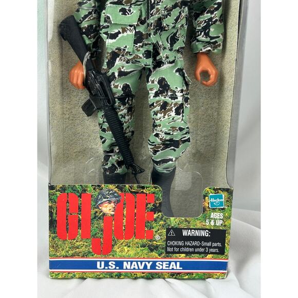 GI Joe U.S. Navy SEAL 12 Inch Action Figure Hasbro 1999 Boxed - Picture 3 of 8